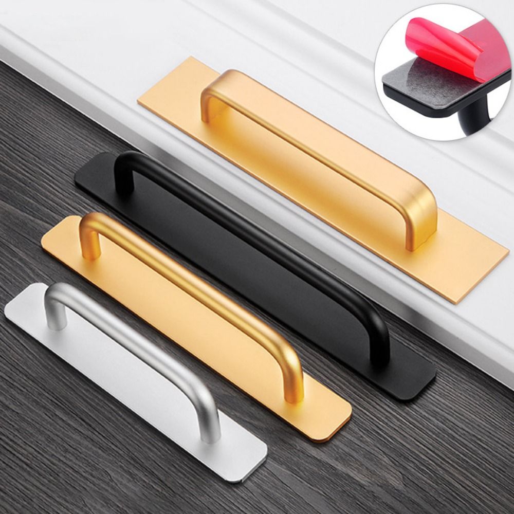 Furniture Hardware Knobs - Punho da porta de alumínio sem