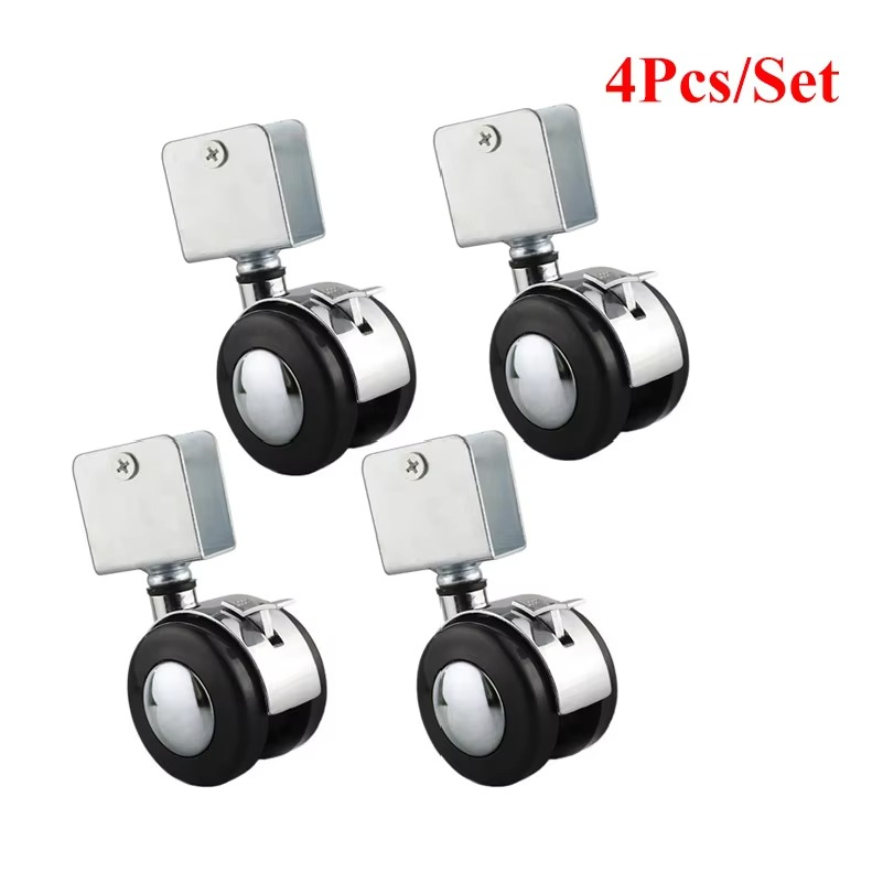 Brand Hardware Furniture - 4 peças de rodízios novos para