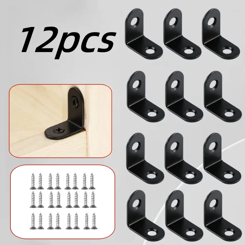 Used Furniture Hardware - 12 suportes em forma de L