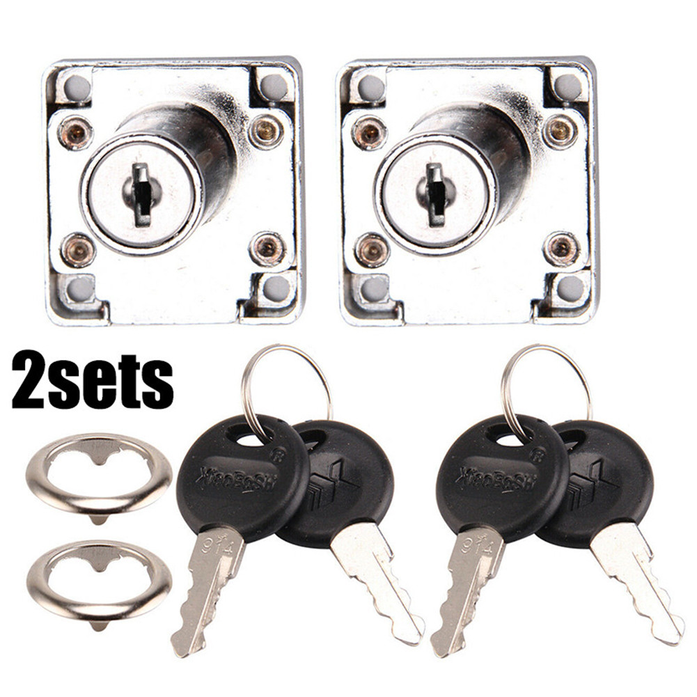 Brand Hardware Furniture - Fechadura de armário 2Locks com 4