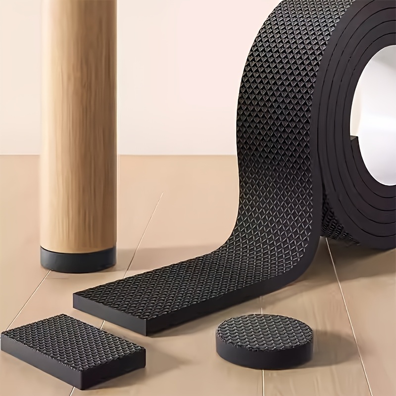 Furniture Foot Pad - Almofadas pretas para pés de cadeira