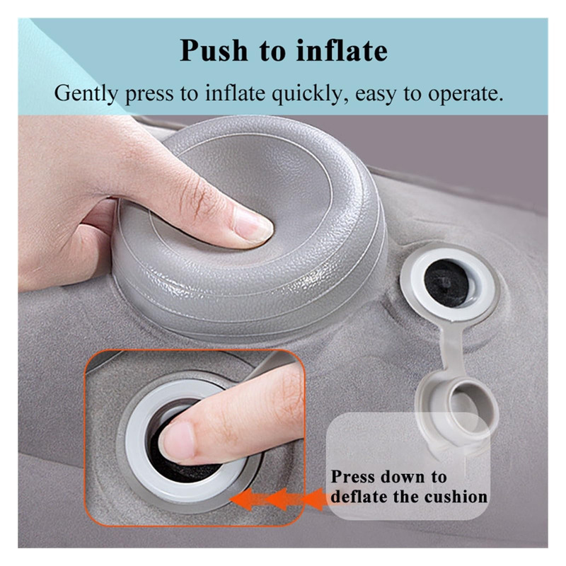 Novo inflável fezes travesseir - Furniture Foot Pad avaliação e preço