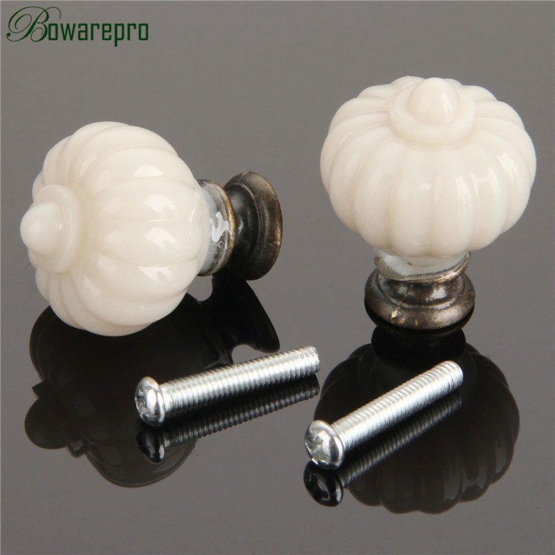 1pc acrílico marfim branco abó - Furniture Hardware Knobs avaliação e preço
