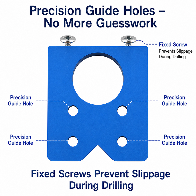 Gabarito de Furação para Dobra - Furniture Hardware Hinges avaliação e preço