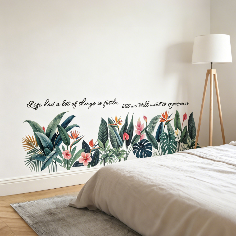 Adesivos de Parede com Folhas  - Furniture Paradise & Hardware Ghaziabad avaliação e preço