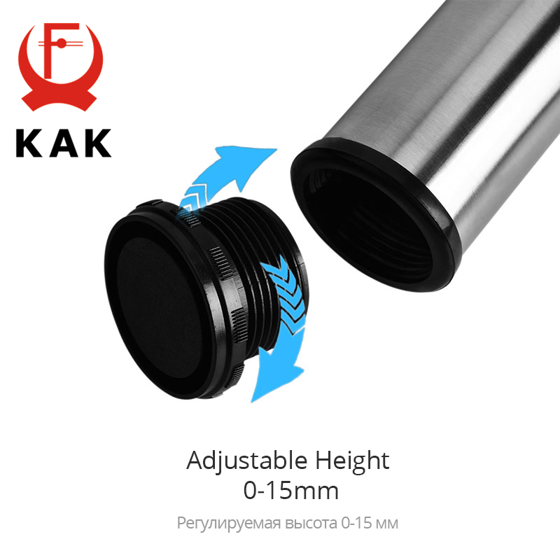 Kak perna de móveis de aço ino - Furniture Hardware For Legs avaliação e preço