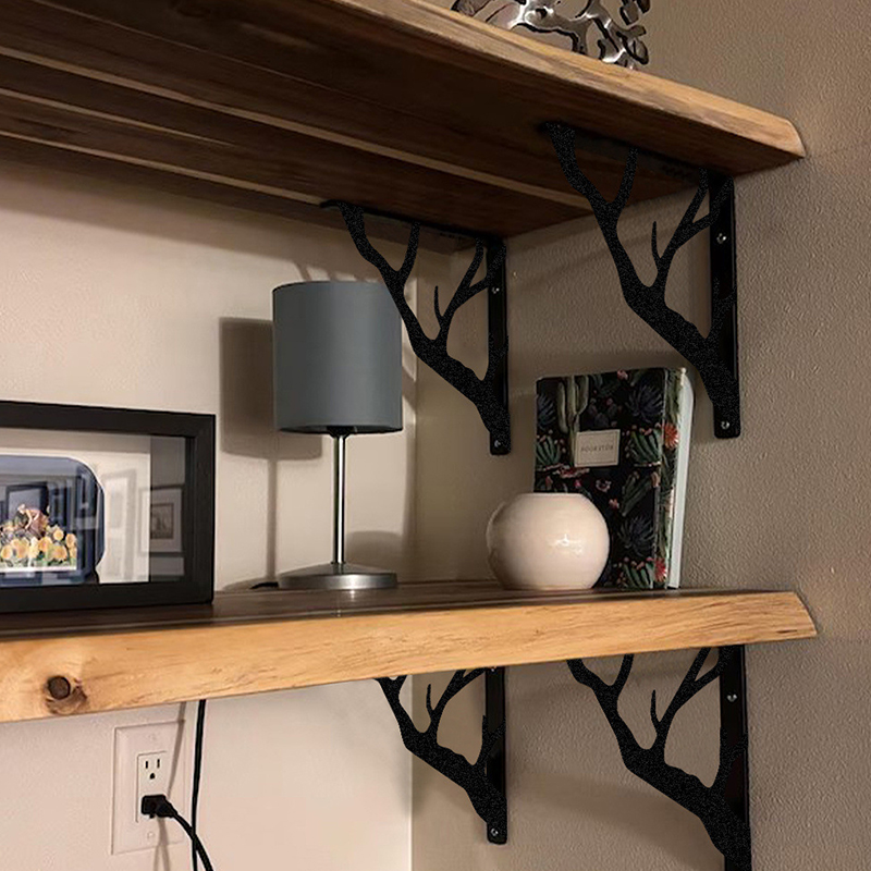 Suporte de metal para galhos d - Shelf Bracket Pair avaliação e preço