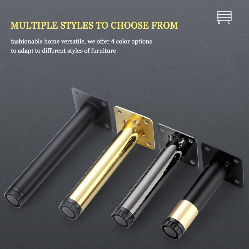 4 pçs 10cm móveis sofá mesa pe - Furniture Hardware For Legs avaliação e preço
