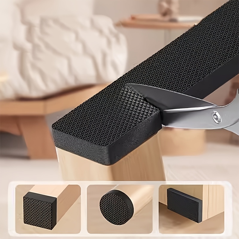 Almofadas pretas para pés de c - Furniture Foot Pad avaliação e preço
