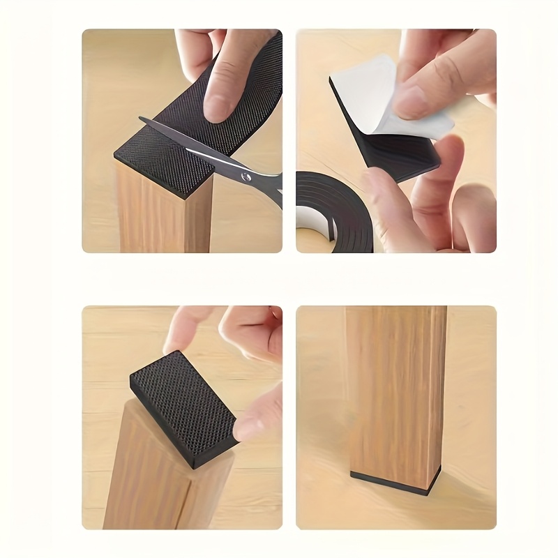 Almofadas pretas para pés de c - Furniture Foot Pad avaliação e preço