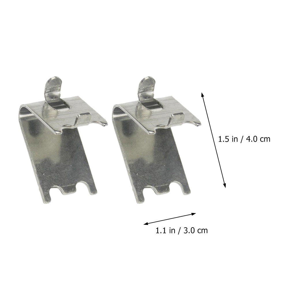 Gancho de aço inoxidável para  - Shelf Bracket Pair avaliação e preço