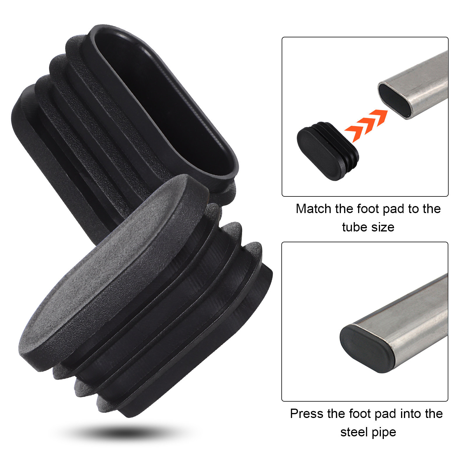 1 conjunto de protetores de pé - Furniture Foot Pad avaliação e preço