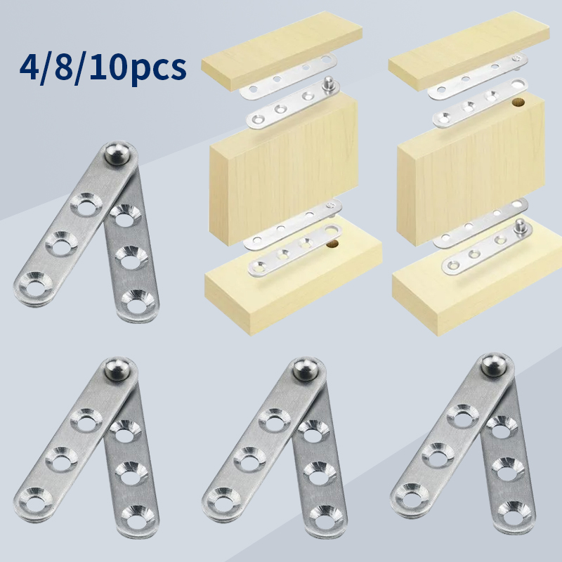4/8/10 Peças de Dobradiças Gir - Used Furniture Hardware avaliação e preço